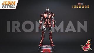 Hot Toys Iron Man Mark III Red & Chrome Unboxing & Review