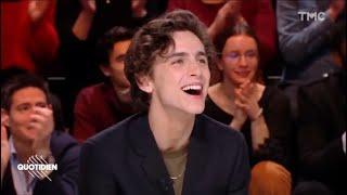 timothée chalamet being awkward for 6 minutes straight