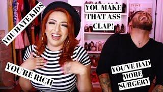 READING YOUR ASSUMPTIONS ABOUT ME | FT. MY HUSBAND!