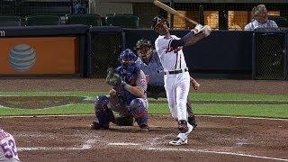 NYM@ATL: Torres fans B.J. Upton, retires the side