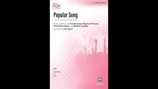 Popular Song (SATB, a cappella) arr. Jack Zaino – Score & Sound