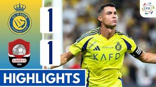 Al Nassr Vs Al Raed 1-1 - All Goals & Highlights - Ronaldo GOALS