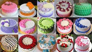 Amazing Round Cake Decorating Ideas 2025/Round Cake Design/Anniversary Cake/Birthday Cake Design