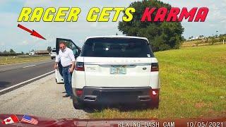 BRAKE CHECKER GETS RAMMED THEN LIES ABOUT IT