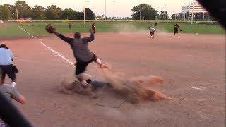 Coed Softball Semi-Final Playoff Game - NBC Sports vs Stamford Health Regulators - Aug 28, 2018