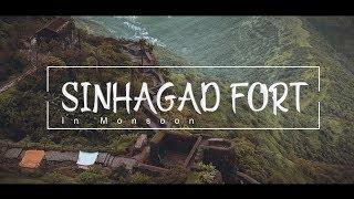 Monsoon - Sinhagad Fort | A Travel Cinematic Film | Sony a6500 | Pradip Ghule | First Vlog