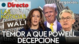 LAS NOTICIAS: Temor a que Powell decepcione en Jackson Kole, Kamala Harris nominada y Trump vuelve