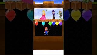 Pull the Balloon Challenge with Mario  Who Will Be the Lucky Winner? #shorts #trending #viral