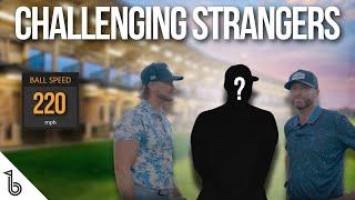 We Challenged Strangers at the Driving Range! (Their Driver vs. Our Irons)