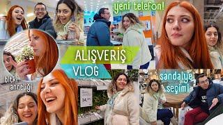 ALIŞVERİŞLERCE️| vlog |Telefon, sandalye, halı.. Ikea vlog olamayan alışveriş vlogu