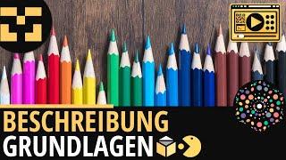 Beschreibung Grundlagen│Deutsch Lernvideo  [Learning Level Up]