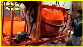 Electric Concrete Mixer Bharat