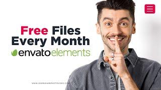 How to Get Free Files from Envato Elements EVERY MONTH!