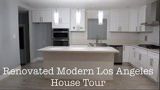 FULL EMPTY HOUSE TOUR of After Renovation Los Angeles Home! Remodel with Luxury Finishes California