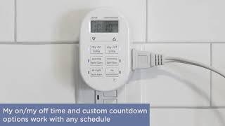 26892: myTouchSmart Simple-Set Digital Timer - Overview