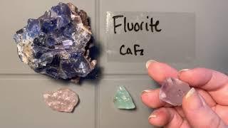 Minerals : Halides - Fluorite