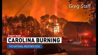 Wildfires scorch the Carolinas, especially in the Grand Strand.