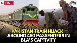 Pakistan Train Hijack LIVE: Around 450 Passengers In BLA's Captivity, 6 Security Men Killed | N18G