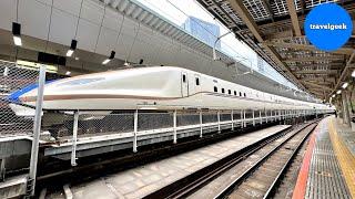 Riding Japan's First Class High-Speed Train Shinkansen from Tokyo to Nagano