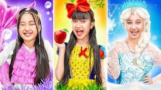 Baby Doll & Friends Became Elsa, Snow White & Little Mermaid | Who Is The Best Princess?