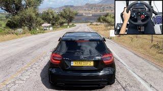 Mercedes A45 AMG - Forza Horizon 5 | Logitech g29 gameplay