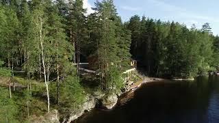 Urlaub in einem exklusiven Ferienhaus direkt am See in Schweden