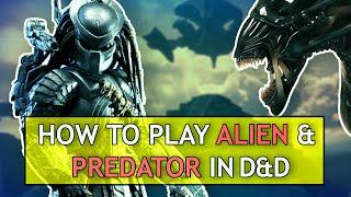 How to Play Alien & Predator in Dungeons & Dragons (Tulok Halloween Special for D&D 5e)