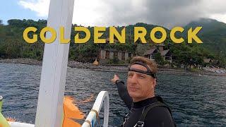 Golden rock - first time in almost 2 years. Amed, Bali. Episode 406