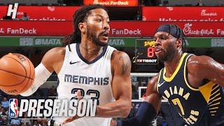 Indiana Pacers vs Memphis Grizzlies - Full Game Highlights | October 8, 2023 NBA Preseason