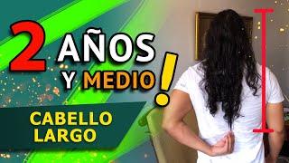 MES 30 | 2 Años y 6 meses dejándome crecer el cabello!!  | CABELLO LARGO HOMBRE