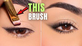 How This One Flat Brush Changes YOUR Makeup Game!