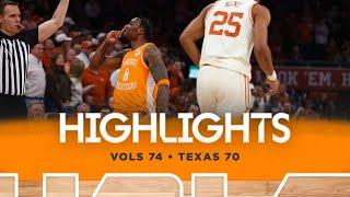 HIGHLIGHTS: No. 1 Vols 74, Texas 70 (Jan. 11, 2025)