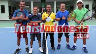 AJI SANTOSO (PELATIH PERSEBAYA)/PRAPTO VS ANTOK/BUDI KANCIL | KEJUARAAN TENIS DANDIM 0809 CUP