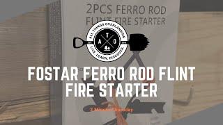 3 Minute Thursday-Cheap Ferro Rods (Fostar, Ferrocerium Alloy Rod, Fire Starter, überleben, Yajuhoy)