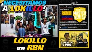 COLOMBIANOS REACCIONAN a LOKILLO vs RBN - ¡NECESITAMOS A LOKILLO! [FMS COLOMBIA JORNADA 5 2022]