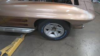 Corvette Front Wheels Clearanced Fit c2 1964