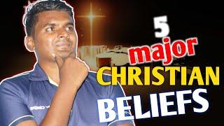 Top 5 Major Christian Beliefs ️ | Tamil |  RGM @richardgeorgemuller