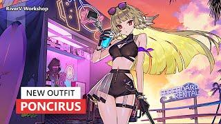 Poncirus New Skin | Arknights/明日方舟 ポンシラスの新しいコーデ