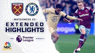 West Ham United v. Chelsea | PREMIER LEAGUE HIGHLIGHTS | 2/11/2023 | NBC Sports