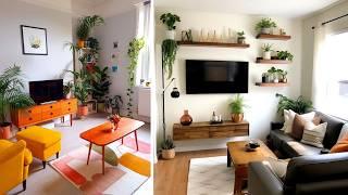 +453 iDEAS DE SALAS PEQUEÑAS bien aprovechados, con decoraciones elegantes, funcionales y acogedoras