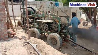 House construction in Pakistan / construction of lanter / Machines visit