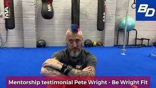 Testimonial - Pete Wright