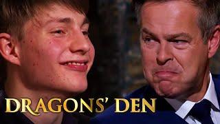 Peter Jones Is Amused By 22-Year-Old Entrepreneur After Being Branded "Too Old" | Dragons' Den