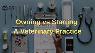 Buying vs Starting a Veterinary Practice