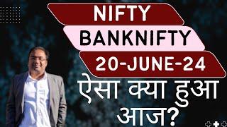 Nifty Prediction and Bank Nifty Analysis for Thursday | 20 June 24 | Bank NIFTY Tomorrow
