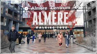 ALMERE Walking Tour 2025! Saturday Almere Market - Explore Almere Centrum In Style! | 4k Netherlands