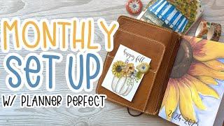 MONTHLY SET UP in my PLANNER PERFECT | HanCanPlan