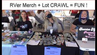 Day 2, 2022 Xscapers Bash, Lake Havasu, Lot CRAWL & RVer's Marketplace Table