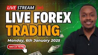 Live Forex Trading Session and Chart Analysis 6th January 2025 | London Session