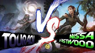 The War of Hand and Land! Tourach vs Nissa | Round 1 | Monarch | Duel Commander 121823